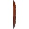 Ekena Millwork Spiral Ceiling Medallion (Fits Canopies up to 4"), Hand-Painted Firebrick, 25 1/4"OD x 4"ID x 2"P CM25SPFIF - alternate 2